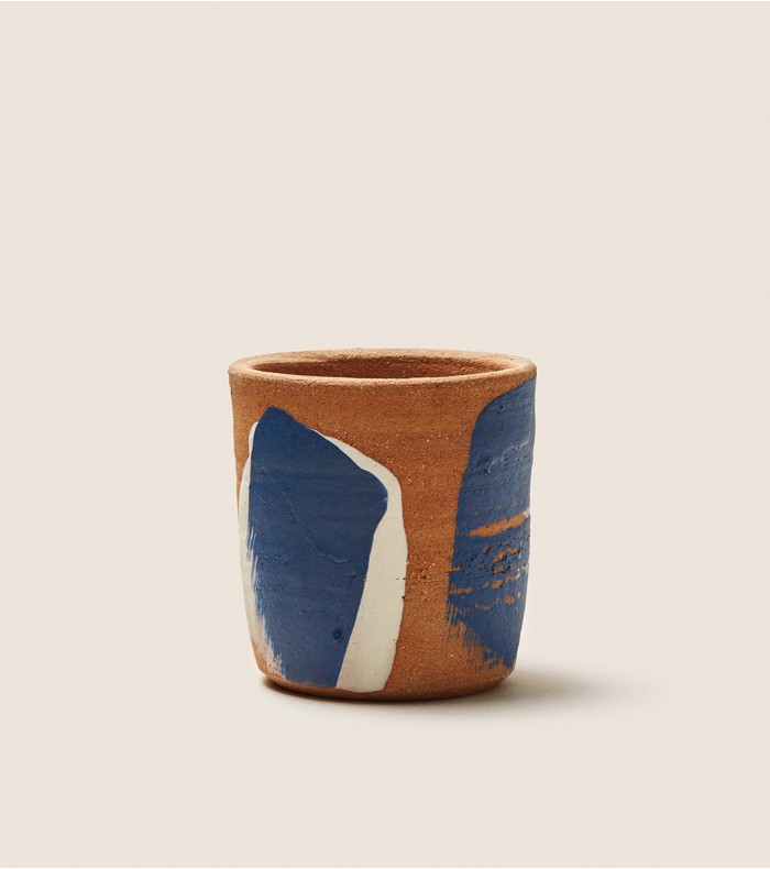 Natural ceramic flower cup
