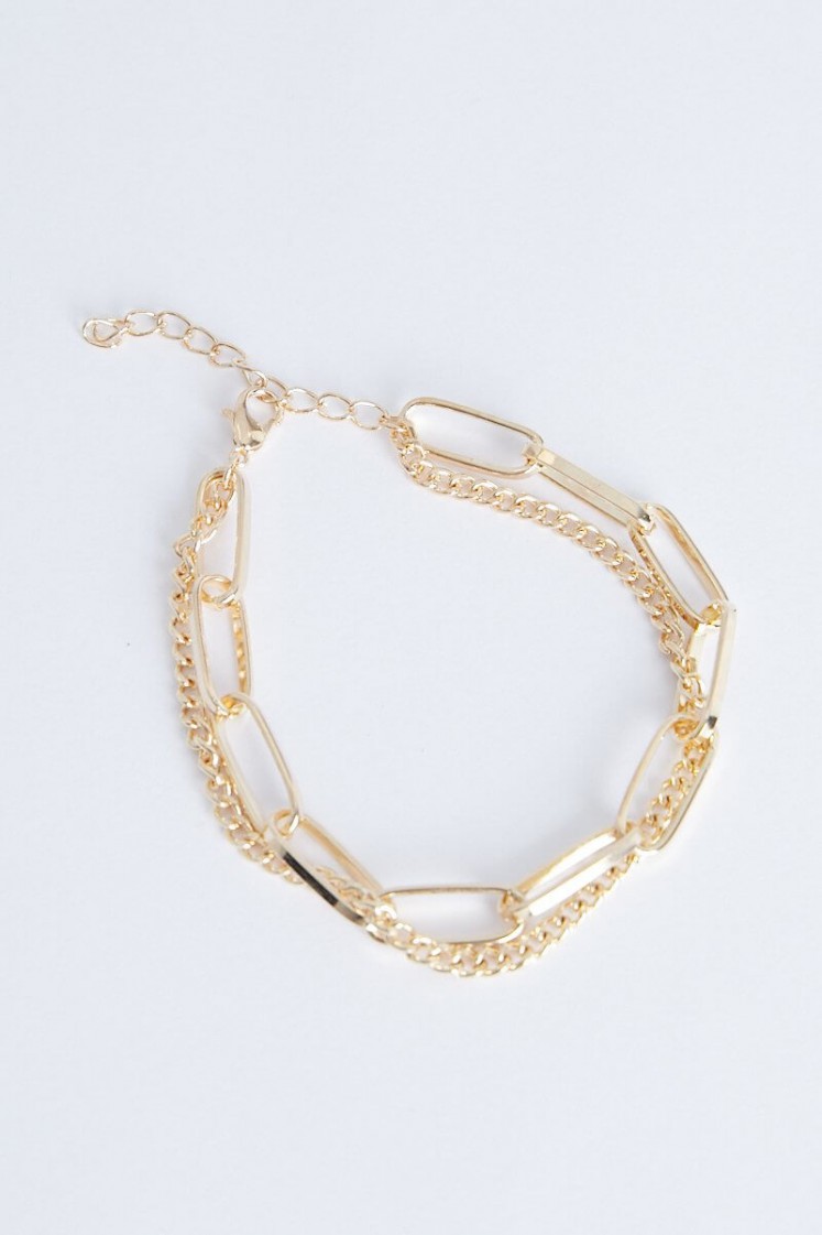 Layered Gold Anklet